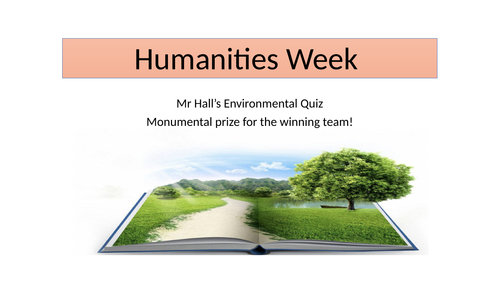 Humanities Week Quiz