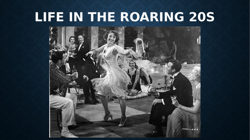 USA 1920´s GCSE revision powerpoints