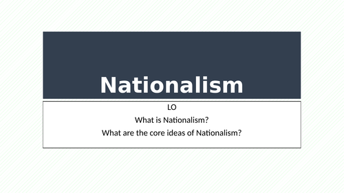 Nationalism