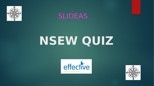 North, South, East, West Quiz | Teaching Resources