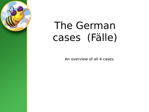 GERMAN CASES