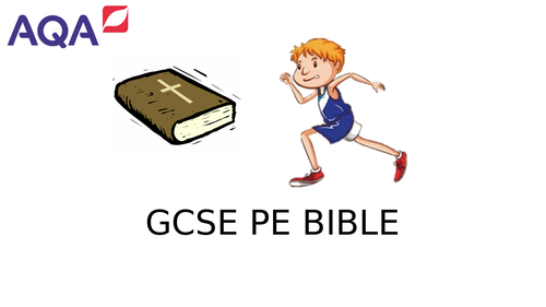 AQA GCSE PE Revision Booklet 2016 spec