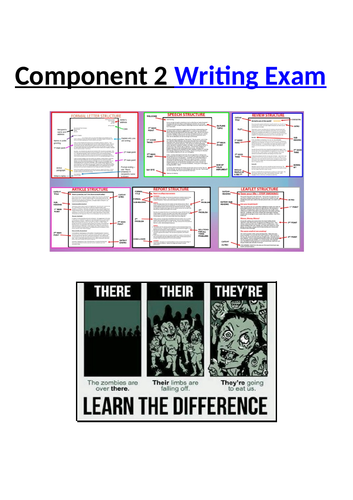 EDUQAS Paper 2 Writing Revision Pack - GCSE English Language