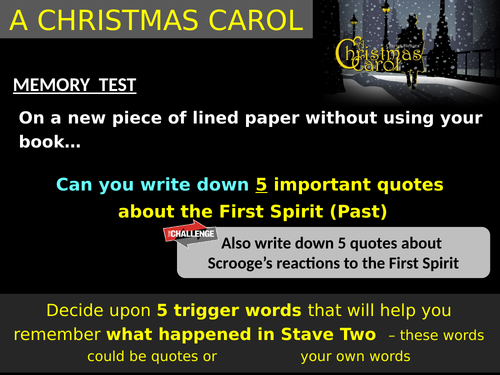 A Christmas Carol - Stave 3