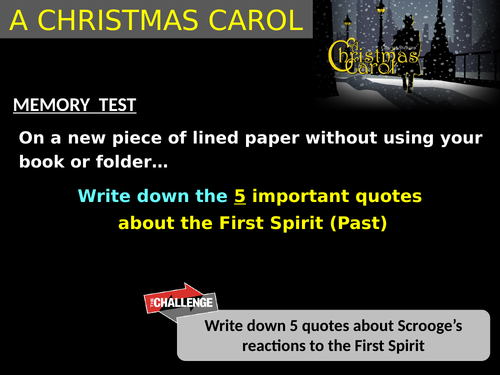 A Christmas Carol  Stave 4  Teaching Resources