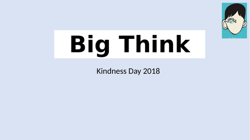 Kindness Day based on 'We are all wonders'