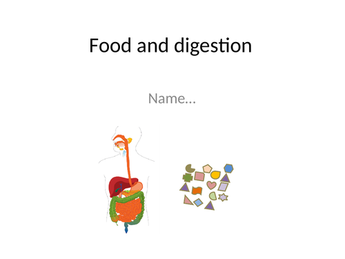 GCSE Digestion - complete the powerpoint activity