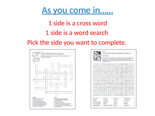 Tropical rainforests - Lesson 8 - Managing the rainforest