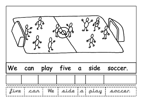 Playground Sentence Boards