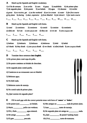 Mira Express 2, Module 4 - La comida: p.66, Una cena especial