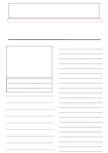 Newspaper Template | Teaching Resources