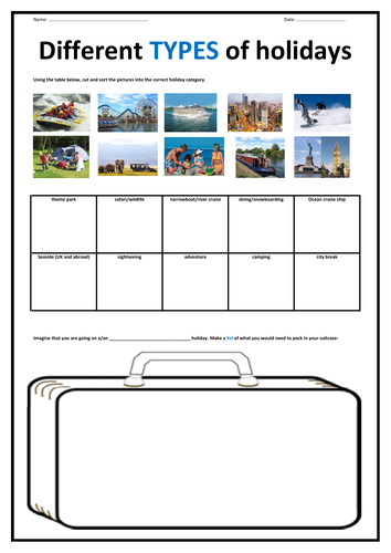 Download Different Types Of Holidays Teaching Resources