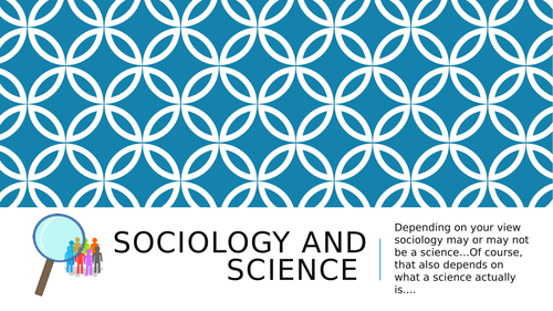 Sociology and Science