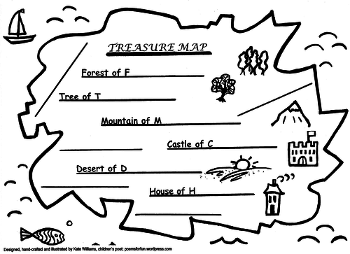 Treasure Map Alliteration Game (Yr1-6) + Guide for Use | Teaching Resources