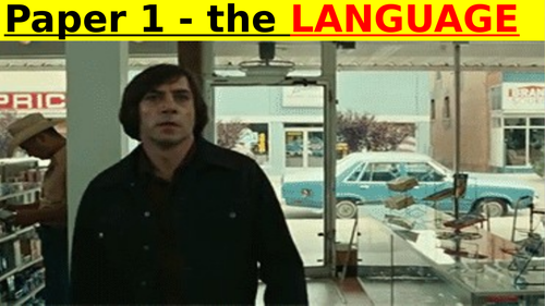 AQA GCSE English Language - Paper 1 Question 2 model answer & lecturer tips (No Country for Old Men)