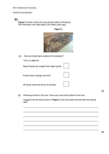 AQA Biology Trilogy - B15 Genetics and Evolution