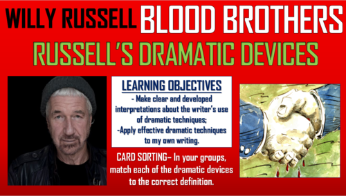 Blood Brothers - Russell's Dramatic Devices!