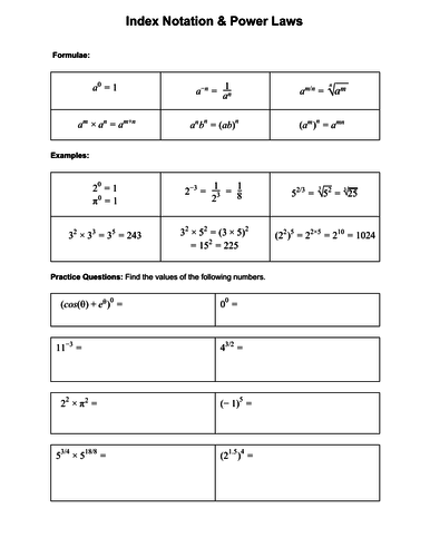 Secondary powers and roots resources