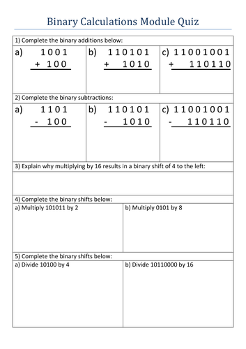 Quiz n°1 cs - p2 worksheet