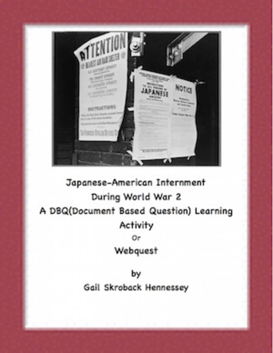 DBQ: Life of a Japanese-American Child/ Internment Camp WW2