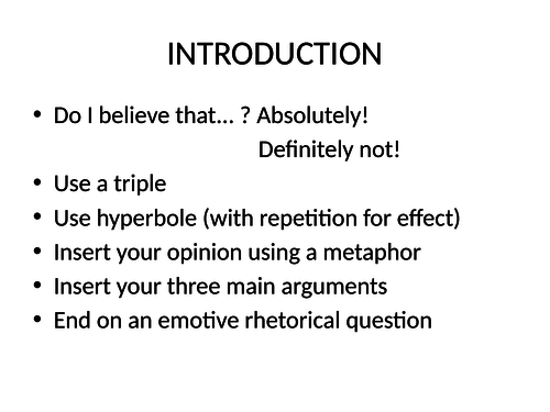 GCSE English Language powerpoint on functional writing