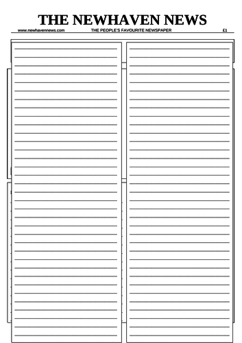 Newspaper Template