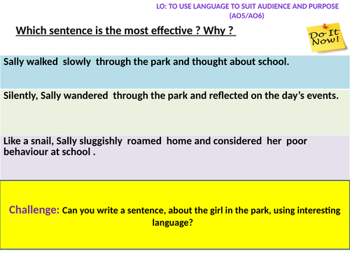 Persuasive  writing  -  formal letter  Year 7/8/9