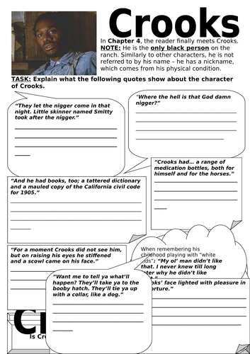 Of Mice and Men - exploring character, setting and revision Blockbusters!