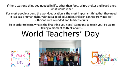 World Teachers' Day