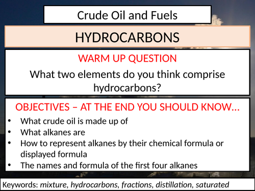 Hydrocarbons PowerPoint
