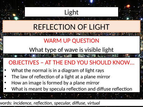 Reflection of Light | Teaching Resources