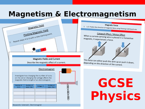 Magnetism and Electromagnetism | KS4 physics | GCSE | Magnets | Magnetic Fields | Magnetic Force