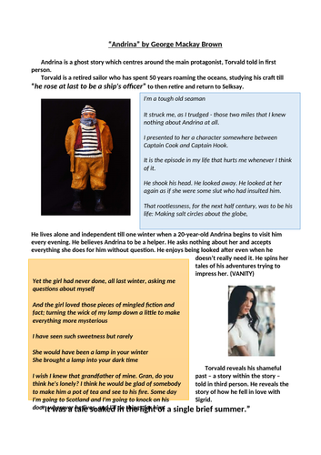 Andrina george mackay brown essay 05 image