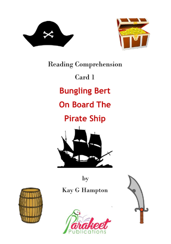 Bungling Bert Pirate Comprehension Card