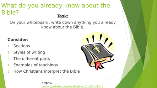 Catholic Christianity EDUQAS Christian views on the literary form of Genesis