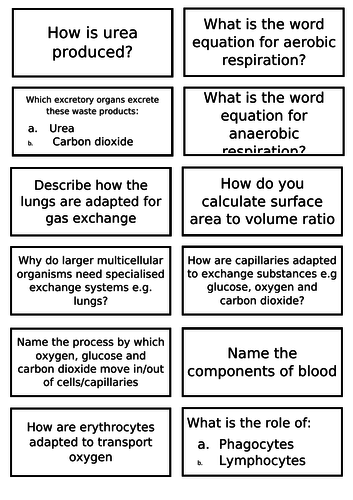 edexcel gcse 9 1 combined science revision flashcards for biology topic cb8 teaching resources lexar cfast reader addition with pictures