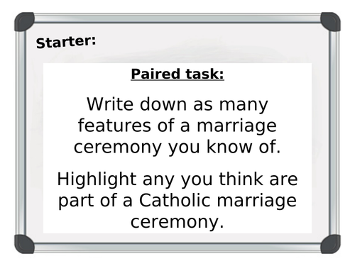 Catholic Marriage Ceremony