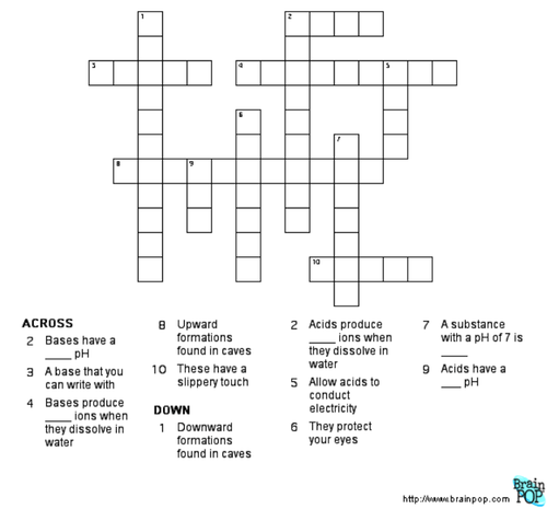 science crossword starters (loads) | Teaching Resources