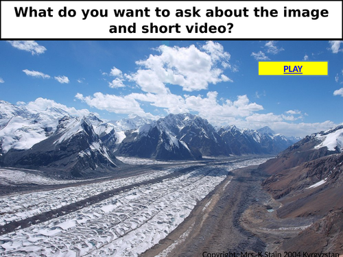 Introduction to glaciers:  The where when why & how of glaciation