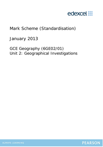 Planning your own fieldwork