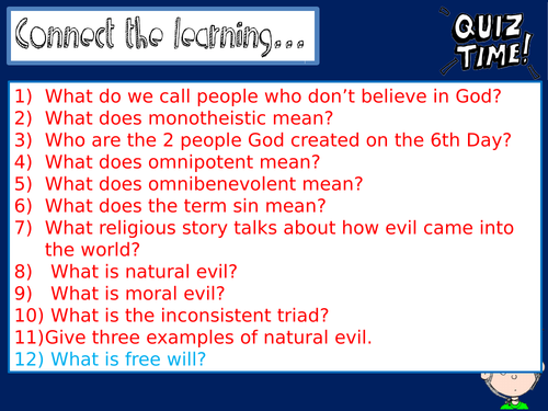 Does moral evil question the existence of God?