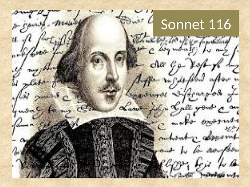 SHAKESPEARE SONNET 116. ANALYSIS FOR PEARSON EDEXCEL IGCSE ANTHOLOGY.