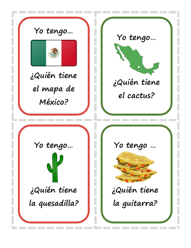 Mexico & Cinco de Mayo - Juego de preguntas encadenadas