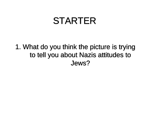 Holocaust - Nazi Persecution of the Jews