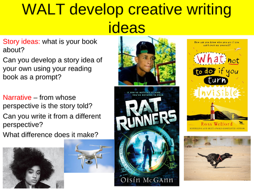 Powerpoint of reading book activities