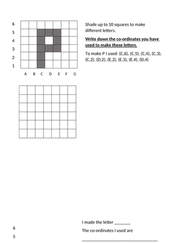 co-ordinates-grids-teaching-resources