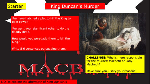 Macbeth: Duncan's Murder