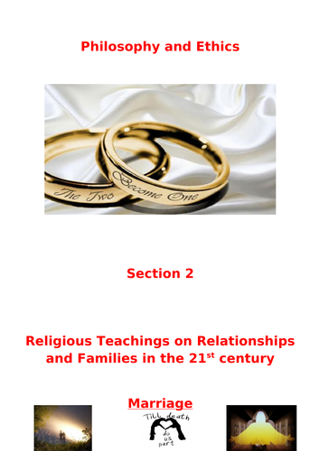 Edexcel GCSE RE Relationships and Families in the 21st century revision notes