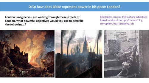 Lesson: London, William Blake