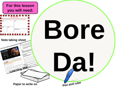 WJEC Language - Exposition Writing